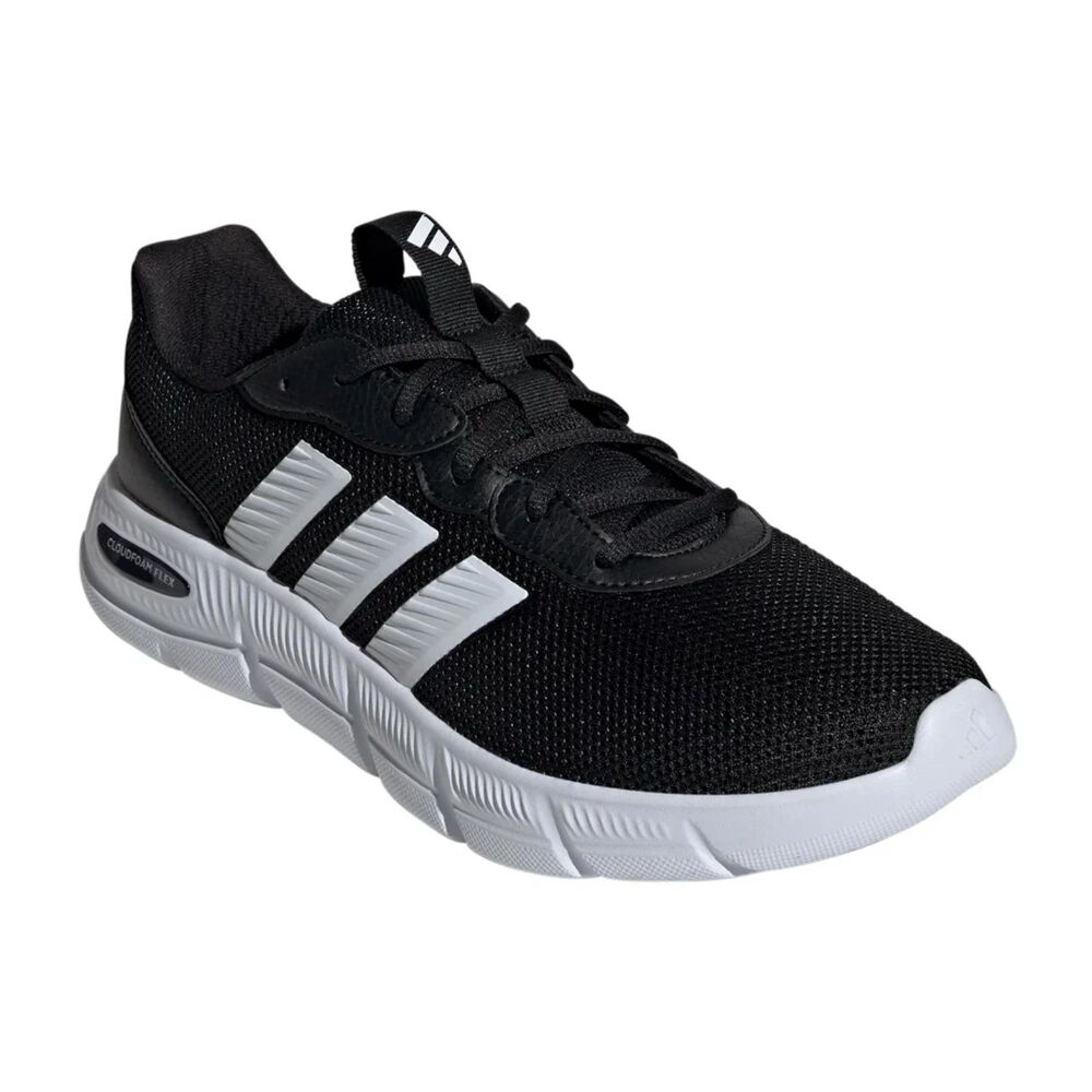 Adidas Women's Cloudfoam Flex Sneaker Black White 8